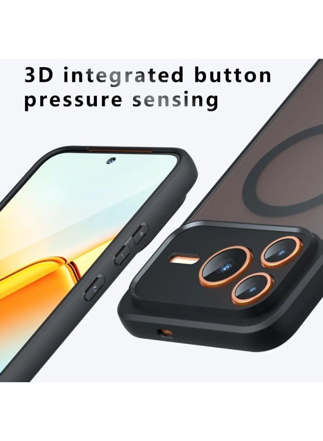general Magnetic Case Compatible with Honor Power 2 5G Cover with Wireless Charging, Selected TPU Material and Four Corner Airbags Shock and Drop Resistance Cover for Honor Power 2 - Image 3